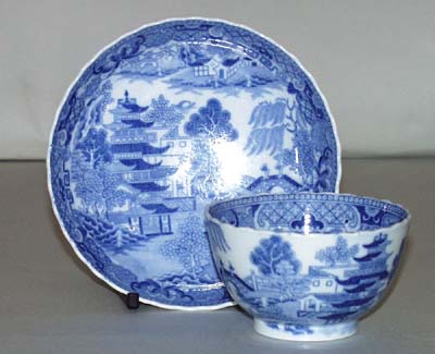 Teabowl and Saucer c1815